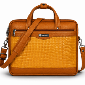 Signature Executive Genuine Leather Bag (Honey Tan)